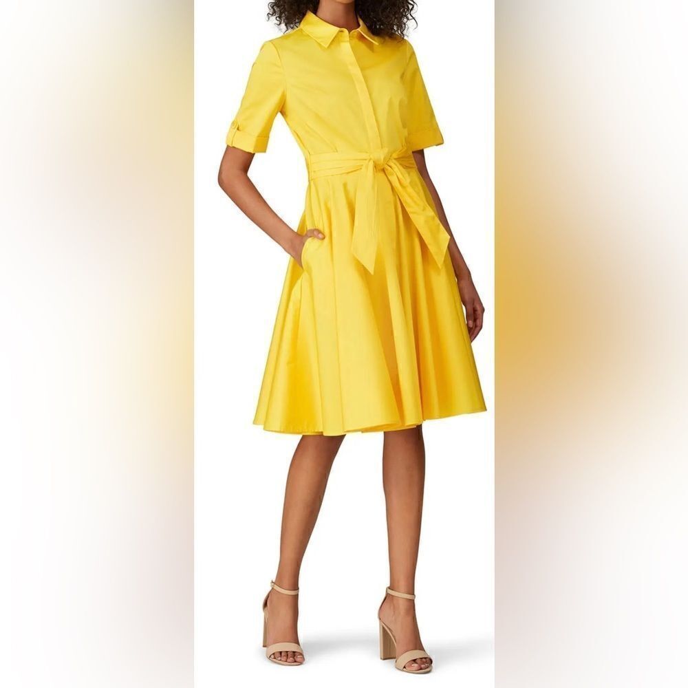 Badgley Mischka
Shirt Collar Flare Dress